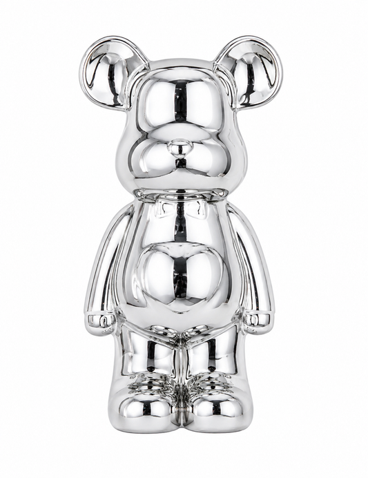 Aesthetic Bear Brick Ceramic Statue